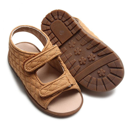 Recycled Canvas Wanderer Sandal | Dawn | Hard Sole