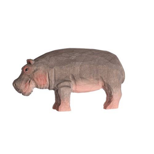 Wudimals® Wooden Hippopotamus Animal Toy - Holt and Ivy