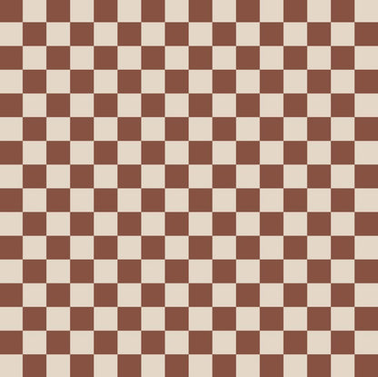 Checkered Rust Footies