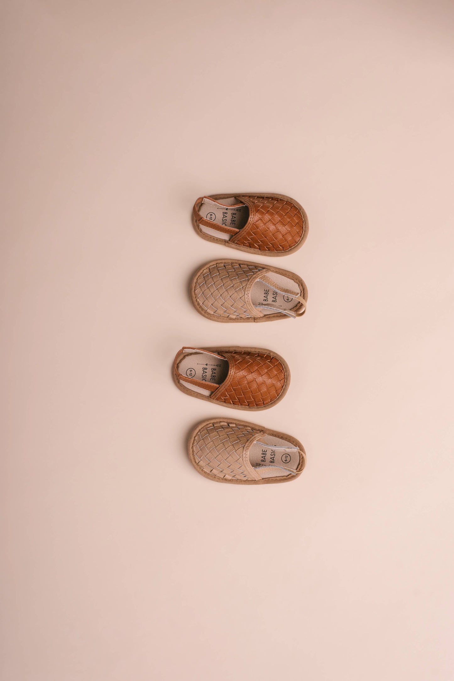 Woven Leather Baby Loafers - Holt and Ivy