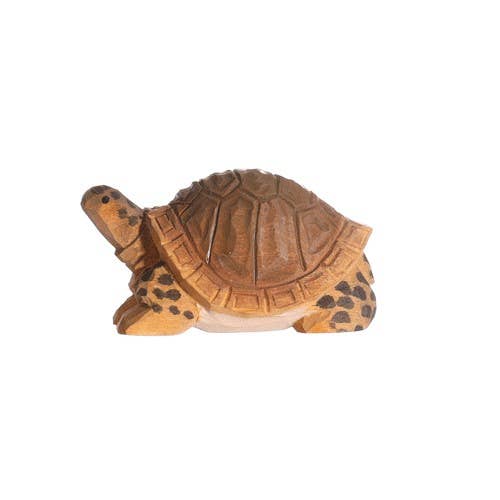 Wudimals® Wooden Tortoise Animal Toy - Holt and Ivy